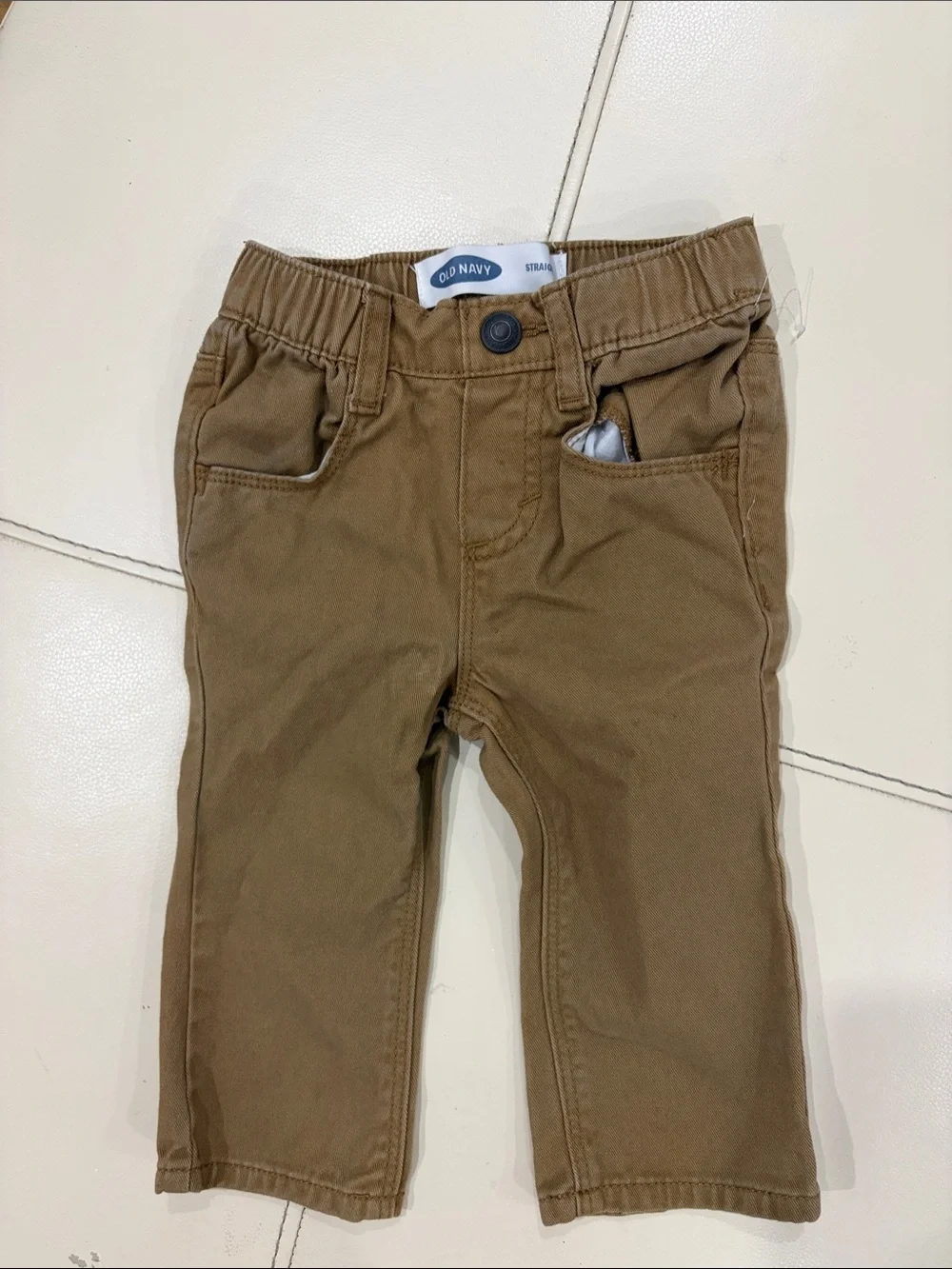 Carter's Brown Toddler Stretch Twill Pants